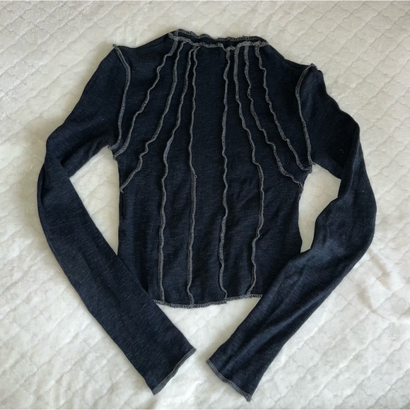 Tops - 🔵 Urban Outfitters BDG Contrast Seam Long Sleeve